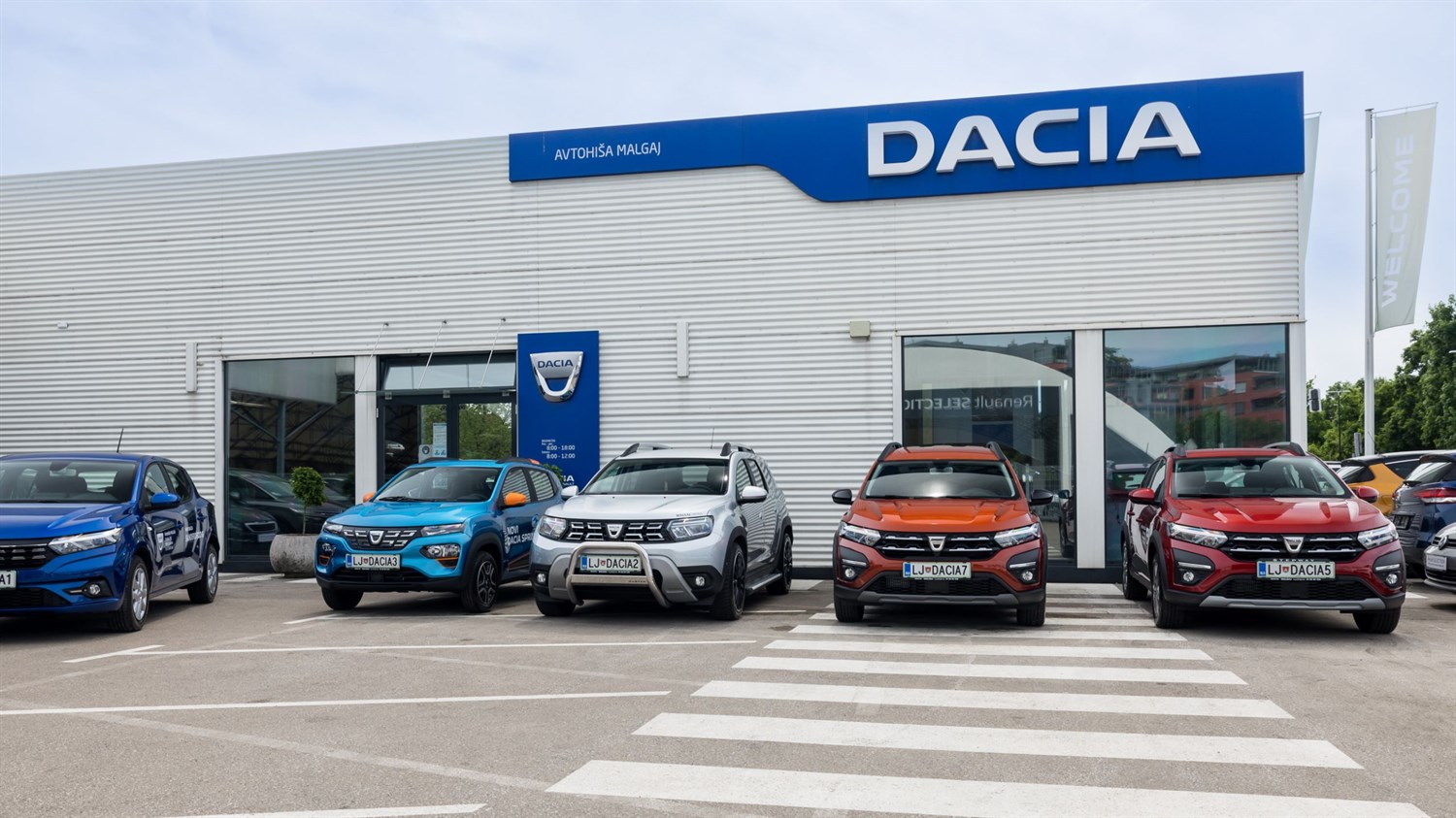 Prodaja vozil Dacia - avtohiša Malgaj