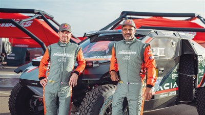 Dacia x Dakar vozniki