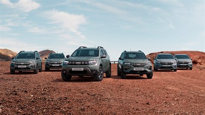 Nova celostna podoba znamke Dacia, 3. del: vozila
