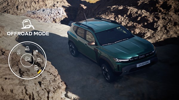 Dacia Duster - Lock Mode