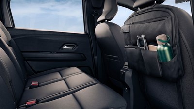 Dacia Jogger večnamenski organizator na hrbtni strani sprednjega sedeža.